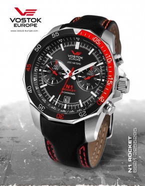 pnske hodinky Vostok-Europe N-1 ROCKET chrono line  6S21/2255295