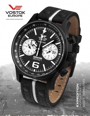 pnske hodinky Vostok - Europe  EXPEDITION chrono line 6S21/5954199
