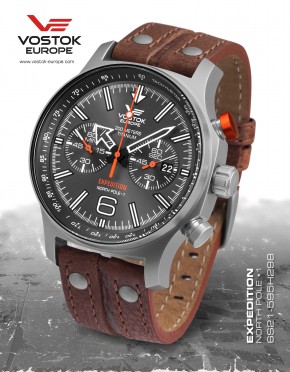 pnske hodinky Vostok - Europe  EXPEDITION titanium line 6S21/595H298