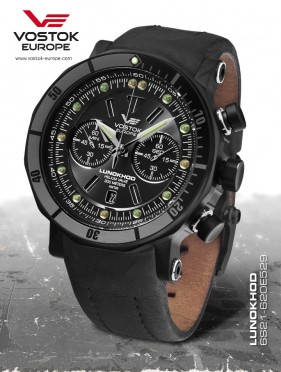 pnske hodinky Vostok-Europe LUNOCHOD-2 chrono line 6S21/620E529