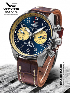 pnske hodinky Vostok-Europe SPACE RACE chrono line 6S21-325A667