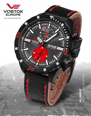 pnske hodinky Vostok-Europe ALMAZ chrono line 6S11/320C260