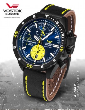 pnske hodinky Vostok-Europe ALMAZ titanium line 6S11/320J362
