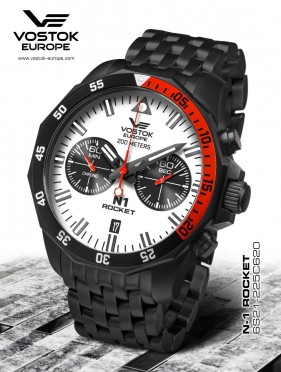 pnske hodinky Vostok-Europe N-1 ROCKET chrono line  6S21-225C620B