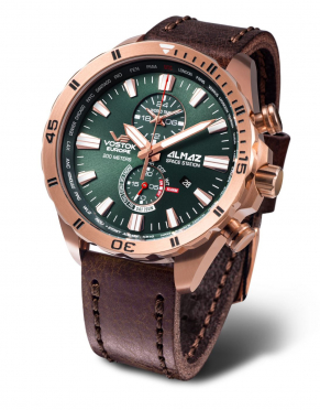 pnske hodinky Vostok-Europe ALMAZ multifunctional line YM8J-320B656