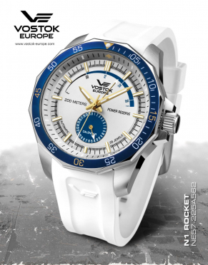pnske hodinky Vostok-Europe N-1 ROCKET automatic, power reserve NE57-225A562