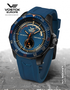 pnske hodinky Vostok-Europe N-1 ROCKET automatic, power reserve NE57-225C564