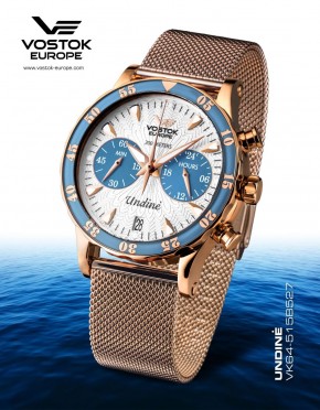 dmske hodinky Vostok-Europe UNDINE VK64/515B527B