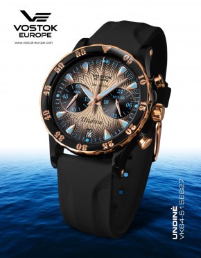 dmske hodinky Vostok-Europe UNDINE VK64-515E627